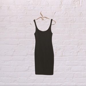 Zara fitted dress - dark grey